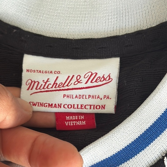 Mitchell & Ness Black and White Orlando Magic Jersey - Picture 4 of 8
